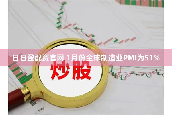 日日盈配资官网 1月份全球制造业PMI为51%