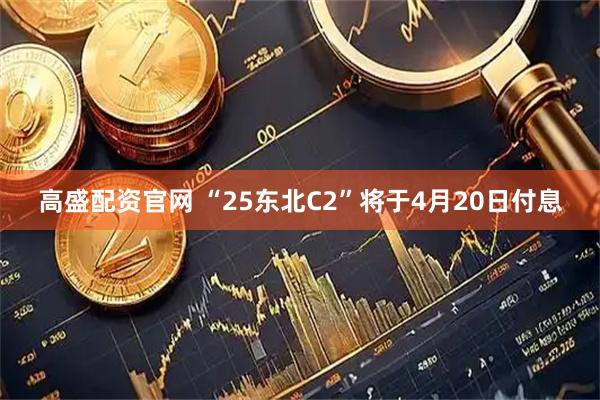 高盛配资官网 “25东北C2”将于4月20日付息